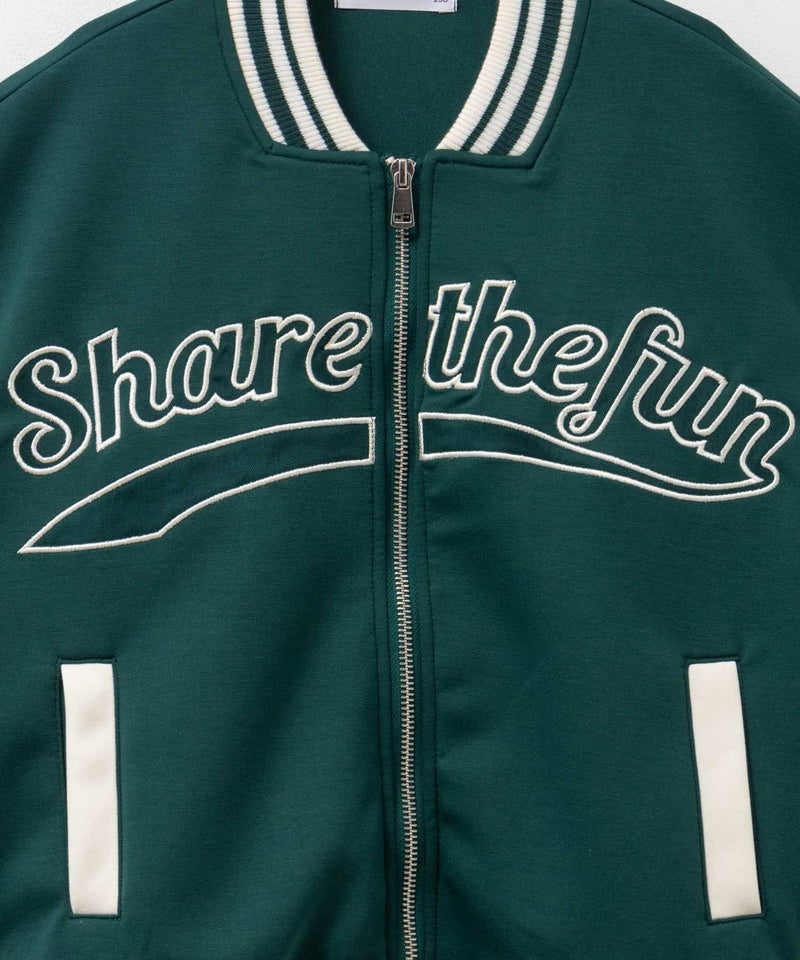 NAVY ポンチ素材 スタジャン キッズ商品画像-15