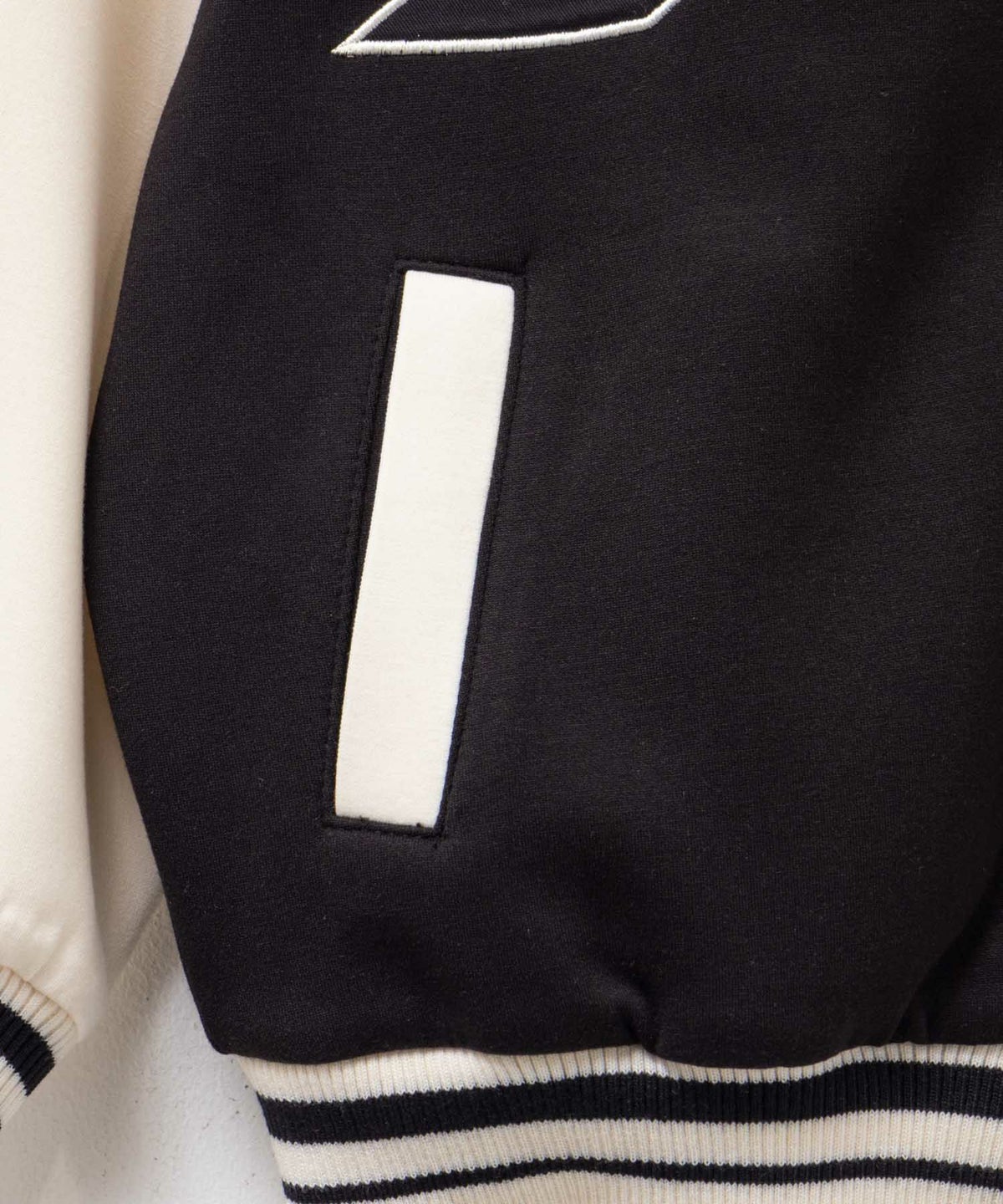 NAVY ポンチ素材 スタジャン キッズ