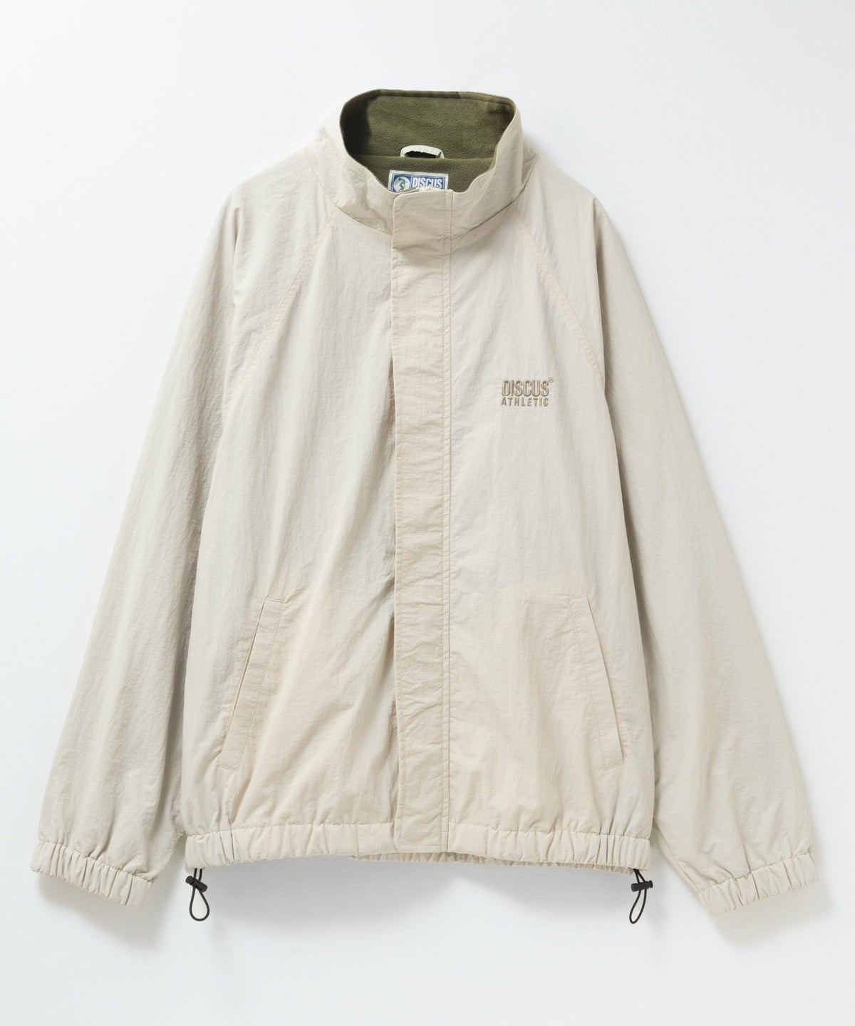 DISCUS 裏フリーススタンドブルゾン メンズ