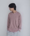 NAVY タフラク ポンチ素材ポケツキ長袖Tシャツ メンズ商品サムネイル-18
