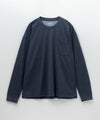 NAVY タフラク ポンチ素材ポケツキ長袖Tシャツ メンズ商品サムネイル-25