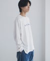 [値下げ]NAVY タフラク ポンチ素材プリント長袖Tシャツ メンズ商品サムネイル-6