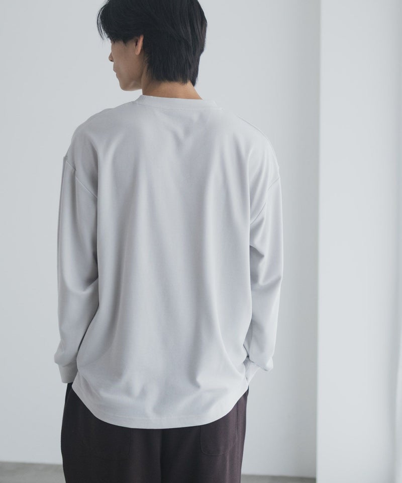 [値下げ]NAVY タフラク ポンチ素材プリント長袖Tシャツ メンズ商品画像-11