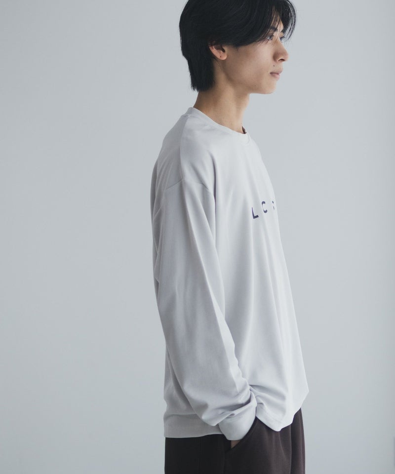 [値下げ]NAVY タフラク ポンチ素材プリント長袖Tシャツ メンズ商品画像-12