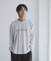 NAVY タフラク ポンチ素材プリント長袖Tシャツ メンズ商品サムネイル-13