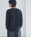 NAVY タフラク ポンチ素材プリント長袖Tシャツ メンズ商品サムネイル-17