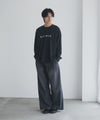 [値下げ]NAVY タフラク ポンチ素材プリント長袖Tシャツ メンズ商品サムネイル-19