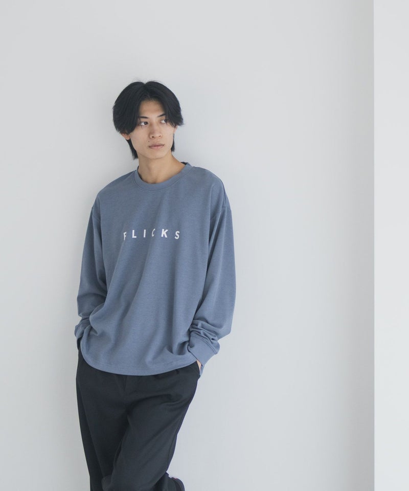 [値下げ]NAVY タフラク ポンチ素材プリント長袖Tシャツ メンズ商品画像-23