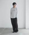 [値下げ]NAVY タフラク ポンチ素材プリント長袖Tシャツ メンズ商品サムネイル-38