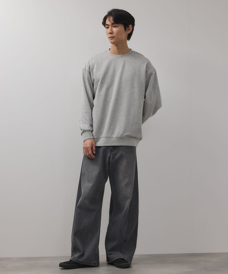 【WEB限定】デニムカーブワイドパンツ メンズ商品画像-11