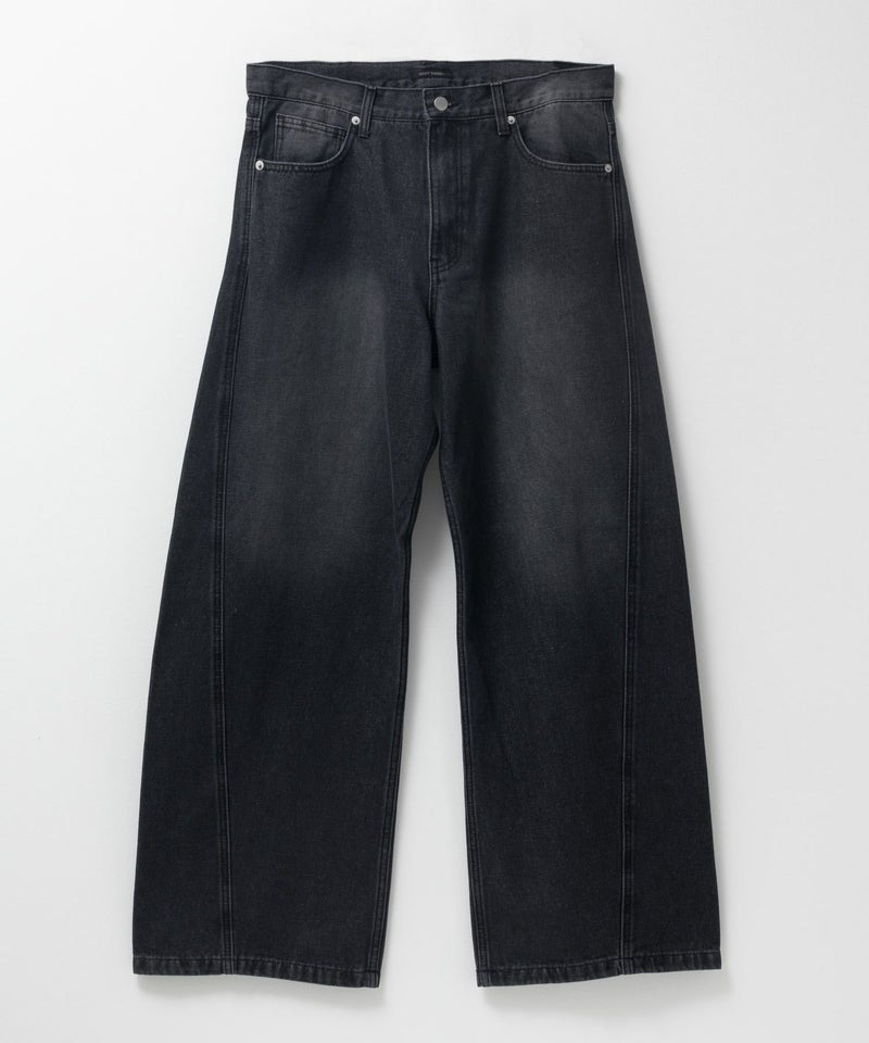 【WEB限定】デニムカーブワイドパンツ メンズ商品画像-15