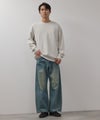 【WEB限定】デニムカーブワイドパンツ メンズ商品サムネイル-15