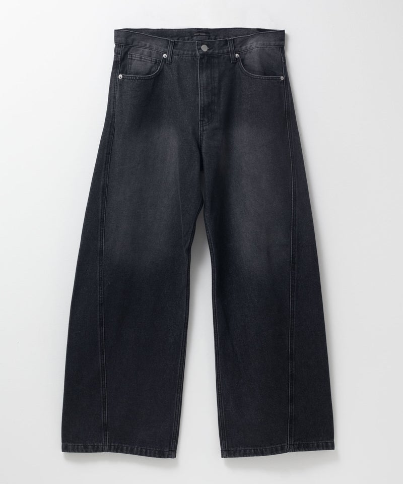 【WEB限定】デニムカーブワイドパンツ メンズ商品画像-19