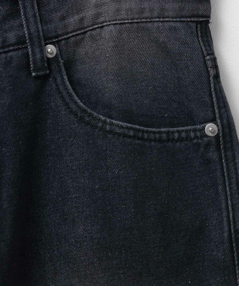 【WEB限定】デニムカーブワイドパンツ メンズ商品画像-24