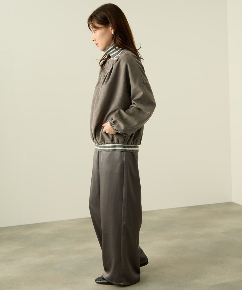 nAvy スエードポンチブルゾン レディース商品画像-11