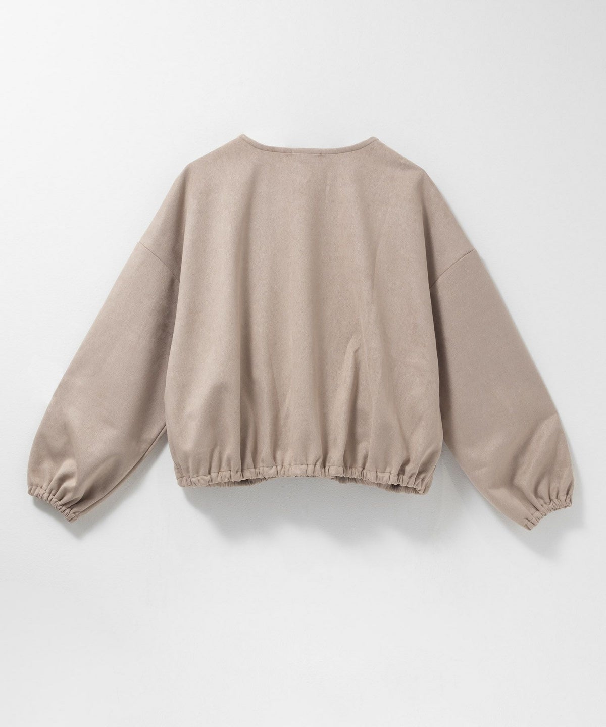 nAvy スエードポンチブルゾン レディース