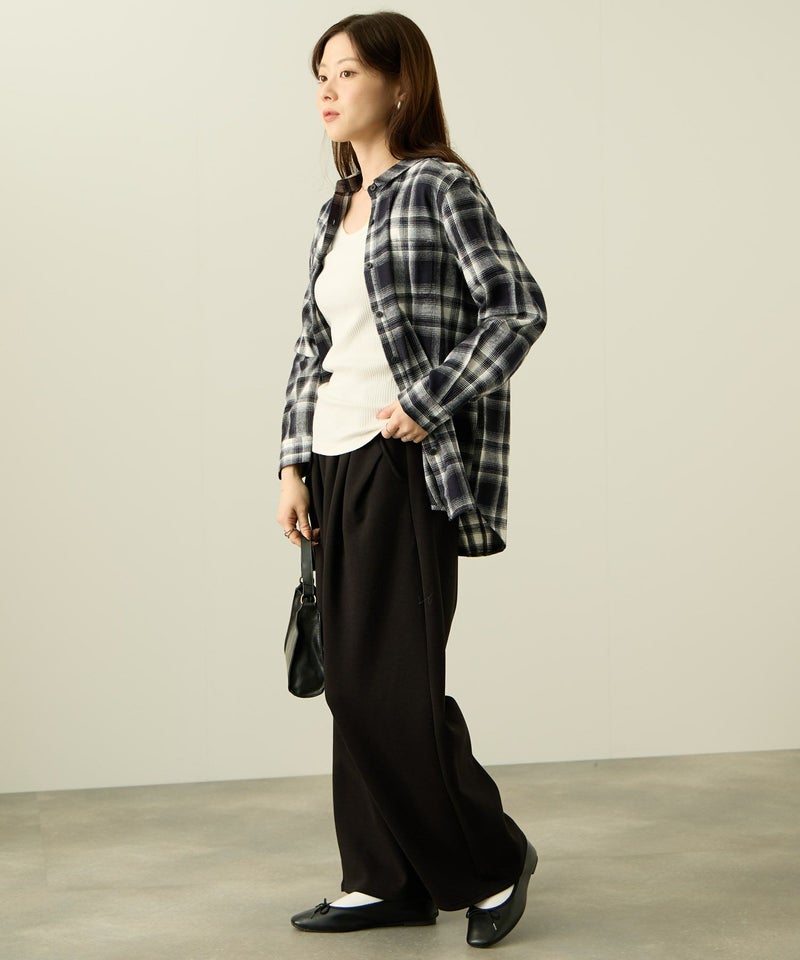 nAvy  コットンネルチェックシャツ レディース商品画像-15