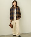 nAvy  コットンネルチェックシャツ レディース商品サムネイル-28