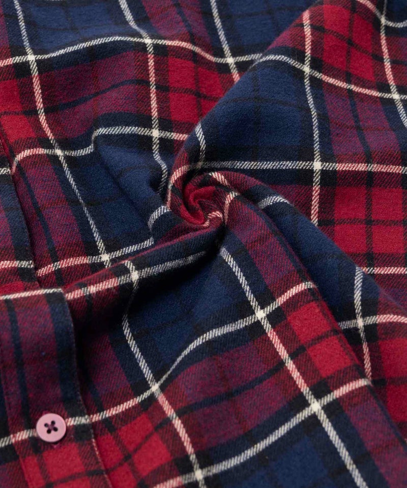 nAvy コットンネルチェックシャツ レディース商品画像-40