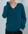 [期間限定knit]nAvy カシミヤタッチニット Vネック レディース商品サムネイル-22