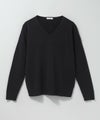 nAvy カシミヤタッチニット Vネック レディース