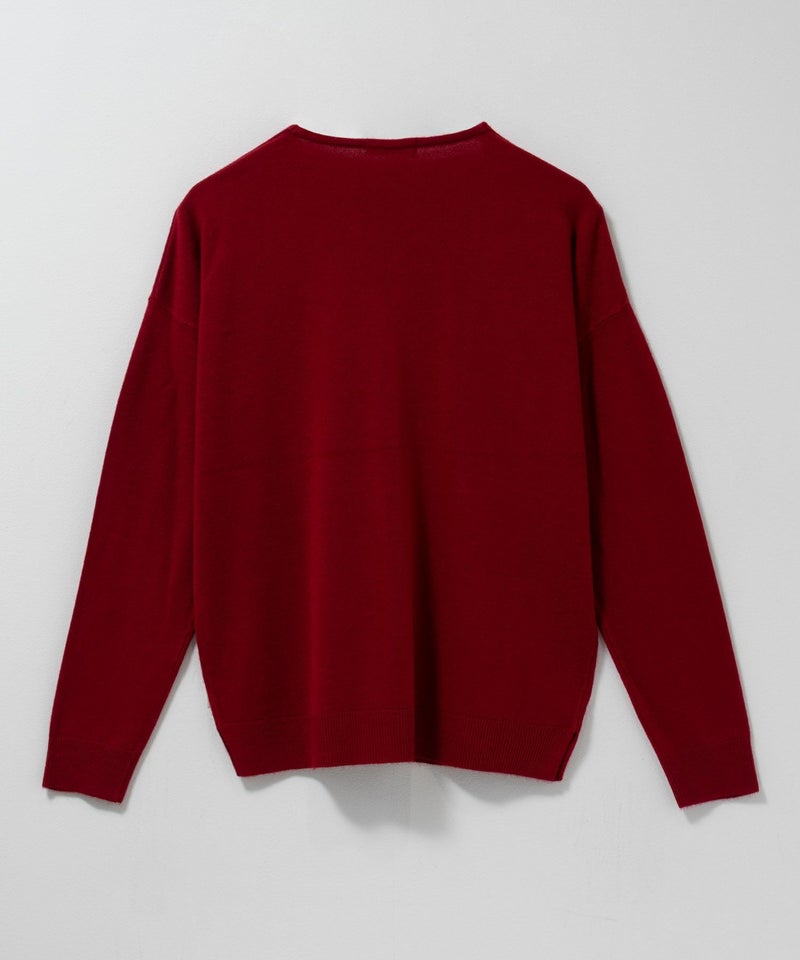 [期間限定knit]nAvy カシミヤタッチニット Vネック レディース商品画像-29