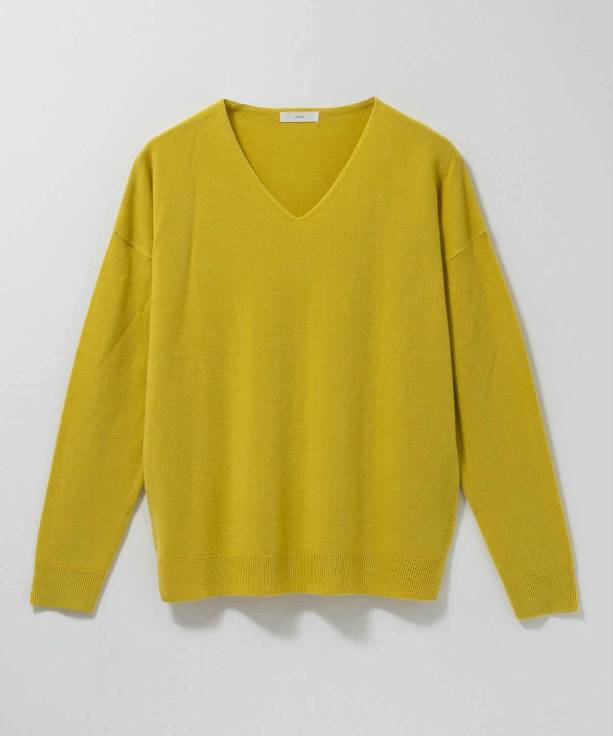 nAvy カシミヤタッチニット Vネック レディース