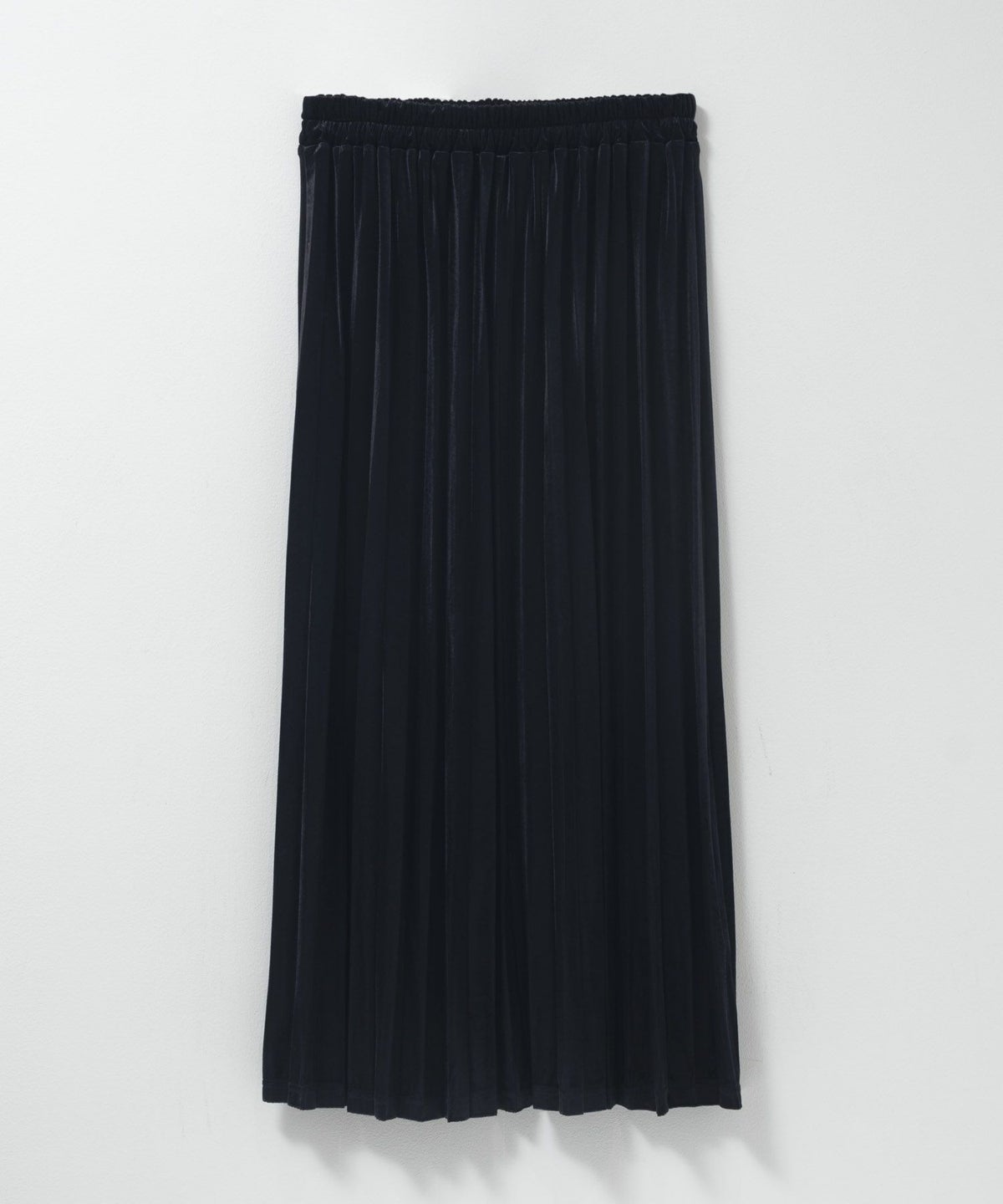 nAvy ベロアプリーツスカート レディース