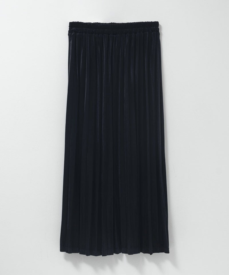 nAvy  ベロアプリーツスカート レディース商品画像-2