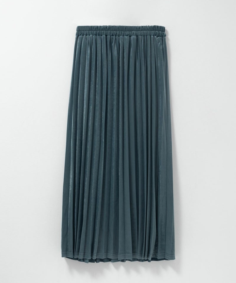 nAvy ベロアプリーツスカート レディース商品画像-3