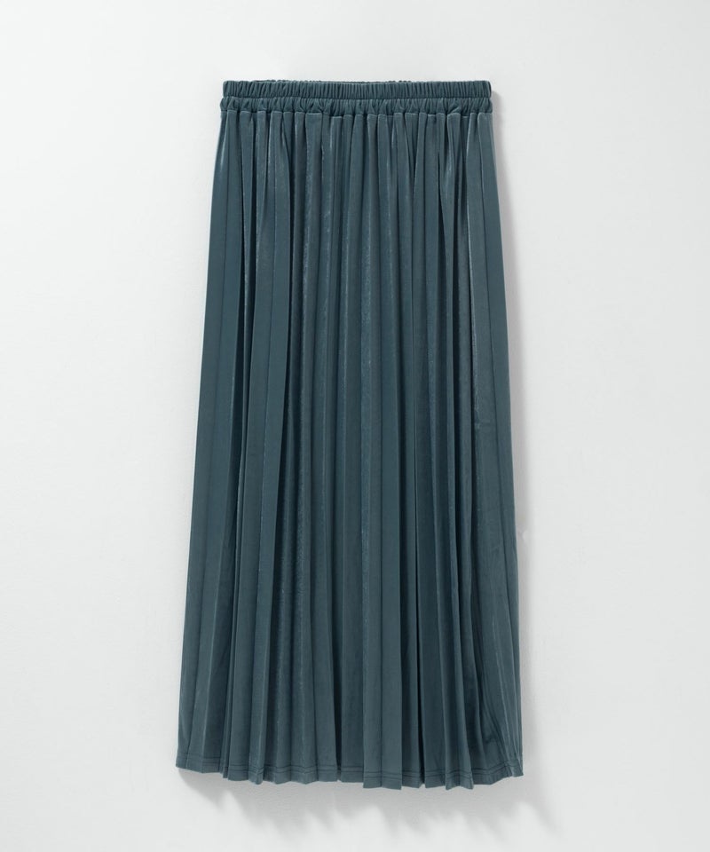 nAvy ベロアプリーツスカート レディース商品画像-4