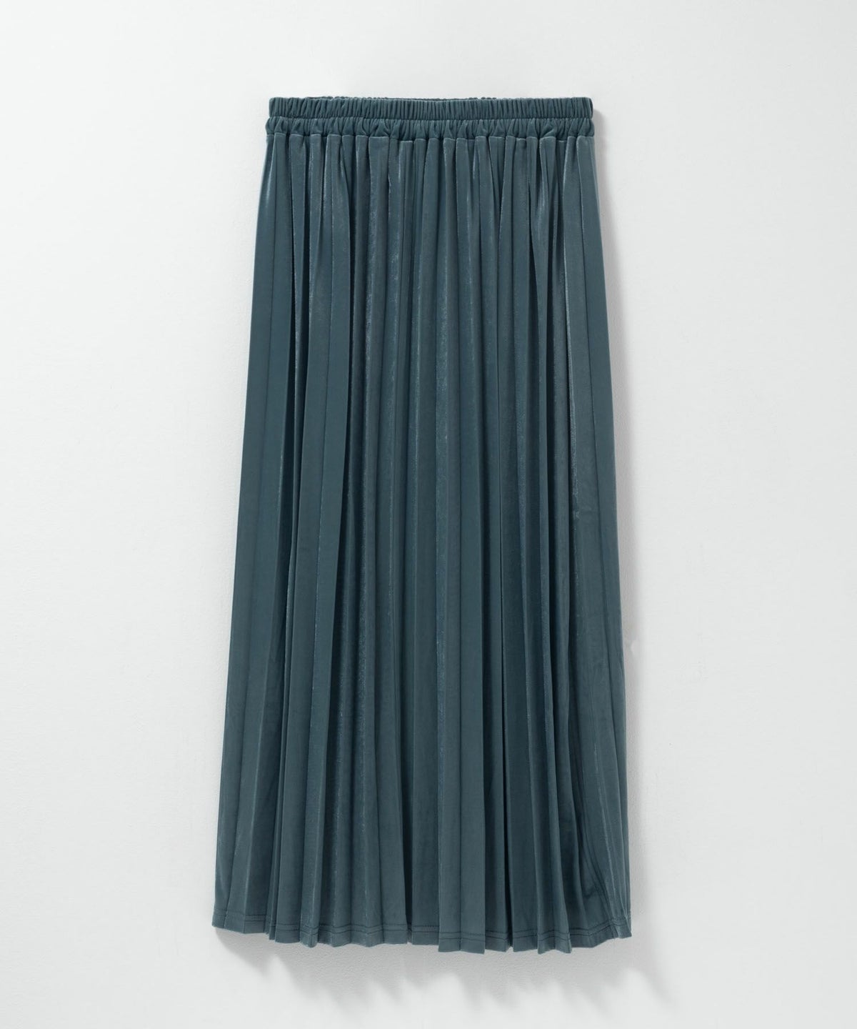 nAvy ベロアプリーツスカート レディース