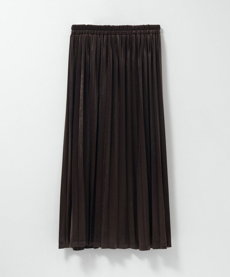 nAvy  ベロアプリーツスカート レディース商品画像-5