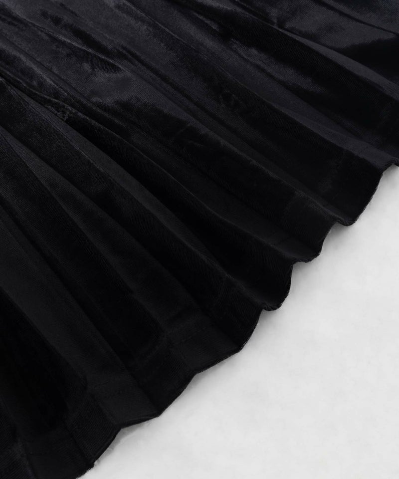 nAvy ベロアプリーツスカート レディース商品画像-8