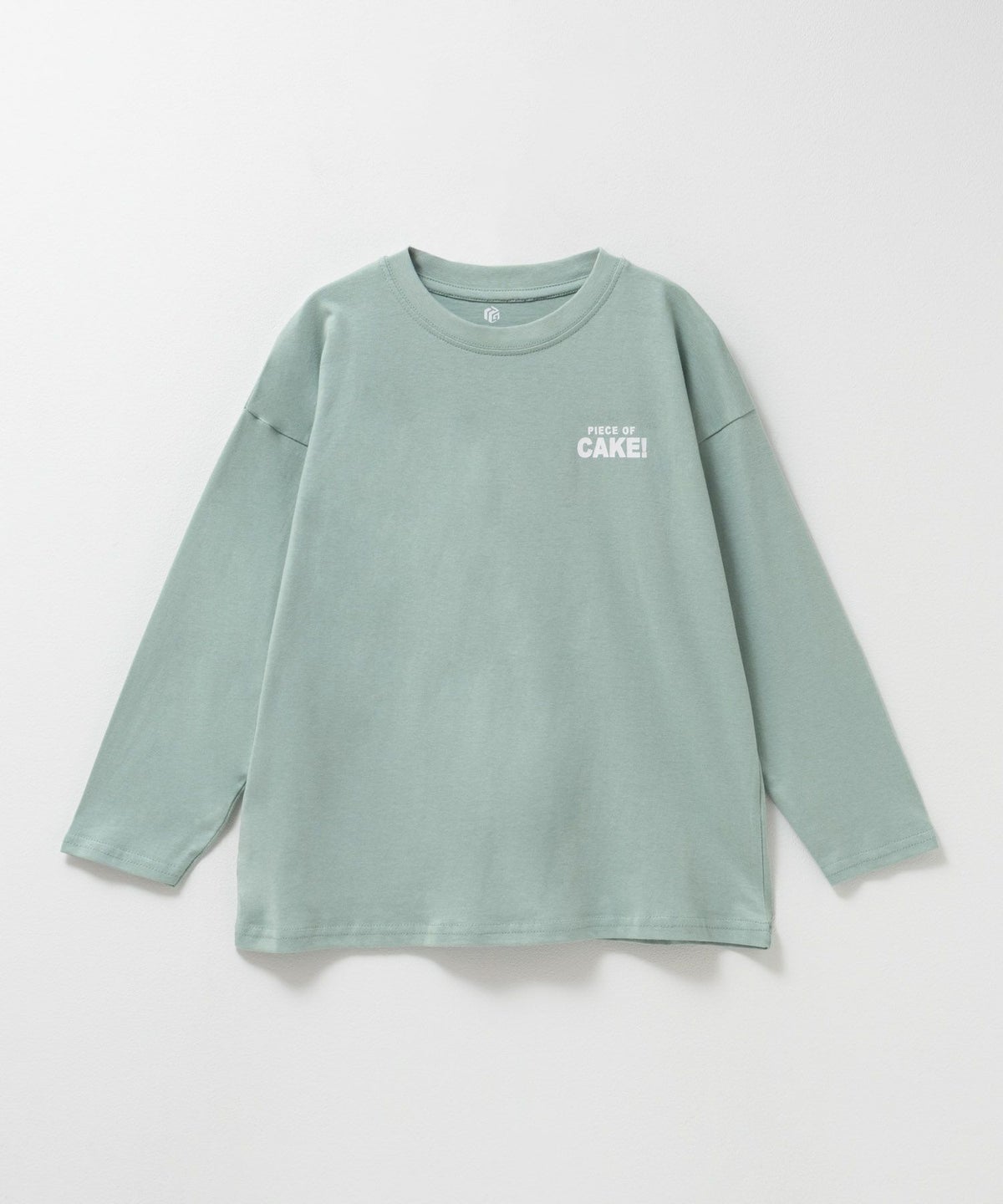 T-GRAPHICS デカロゴ長袖Tシャツ キッズ メール便 対応商品