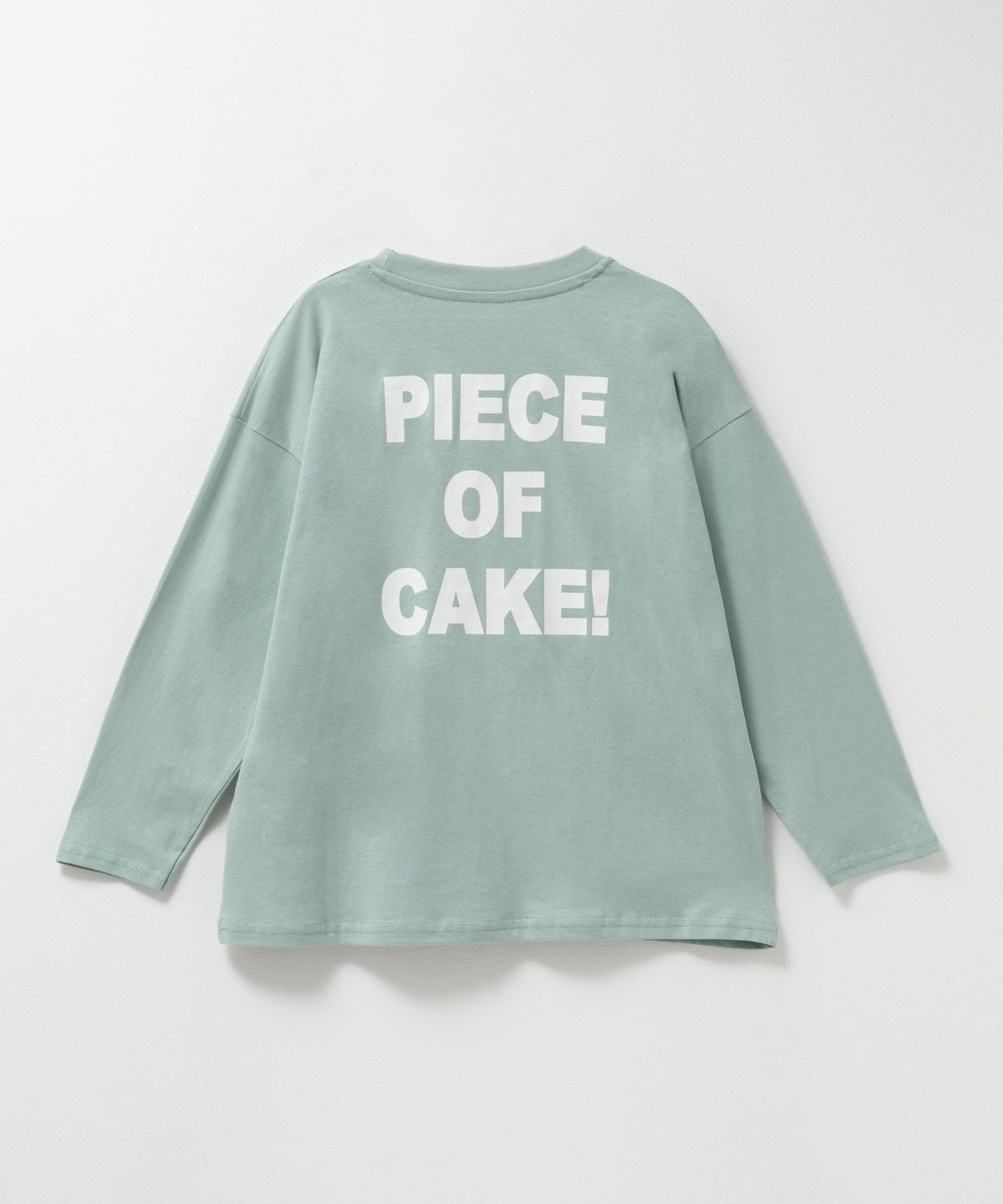 T-GRAPHICS デカロゴ長袖Tシャツ キッズ メール便 対応商品