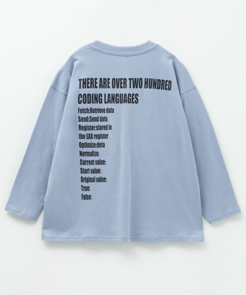 T-GRAPHICS ストリート長袖Tシャツ キッズ メール便 対応商品商品画像-2