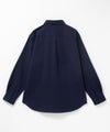 NAVY  無地フランネルシャツ メンズ商品サムネイル-21