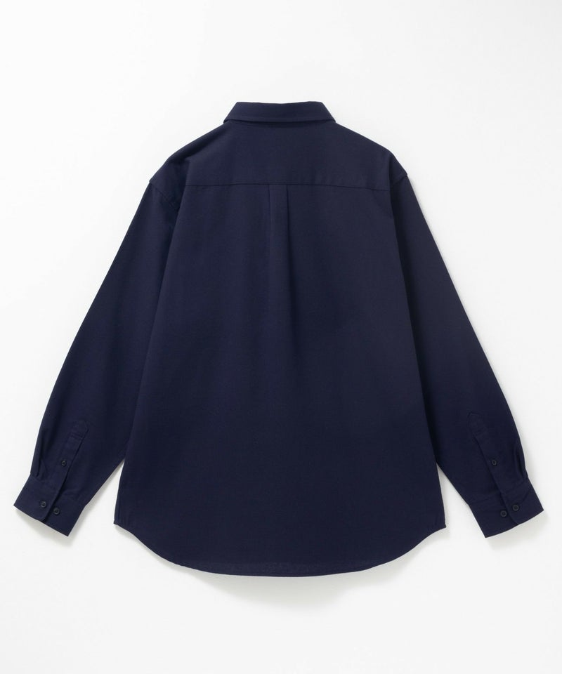 NAVY 無地フランネルシャツ メンズ商品画像-21