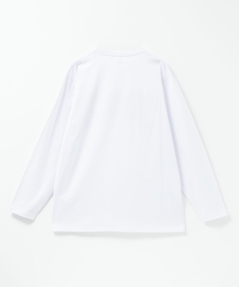 T-GRAPHICS ビッグロゴプリント長袖Tシャツ メンズ商品画像-2