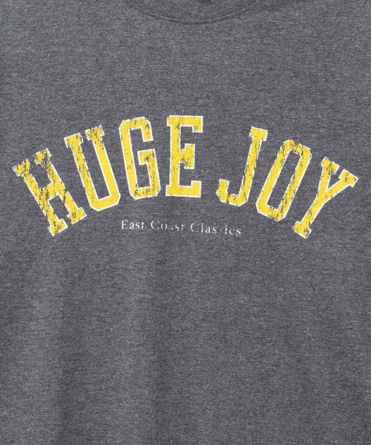 T-GRAPHICS ビッグロゴプリント長袖Tシャツ メンズ