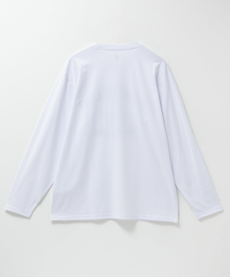 T-GRAPHICS ミリタリーロゴプリント長袖Tシャツ メンズ商品画像-2