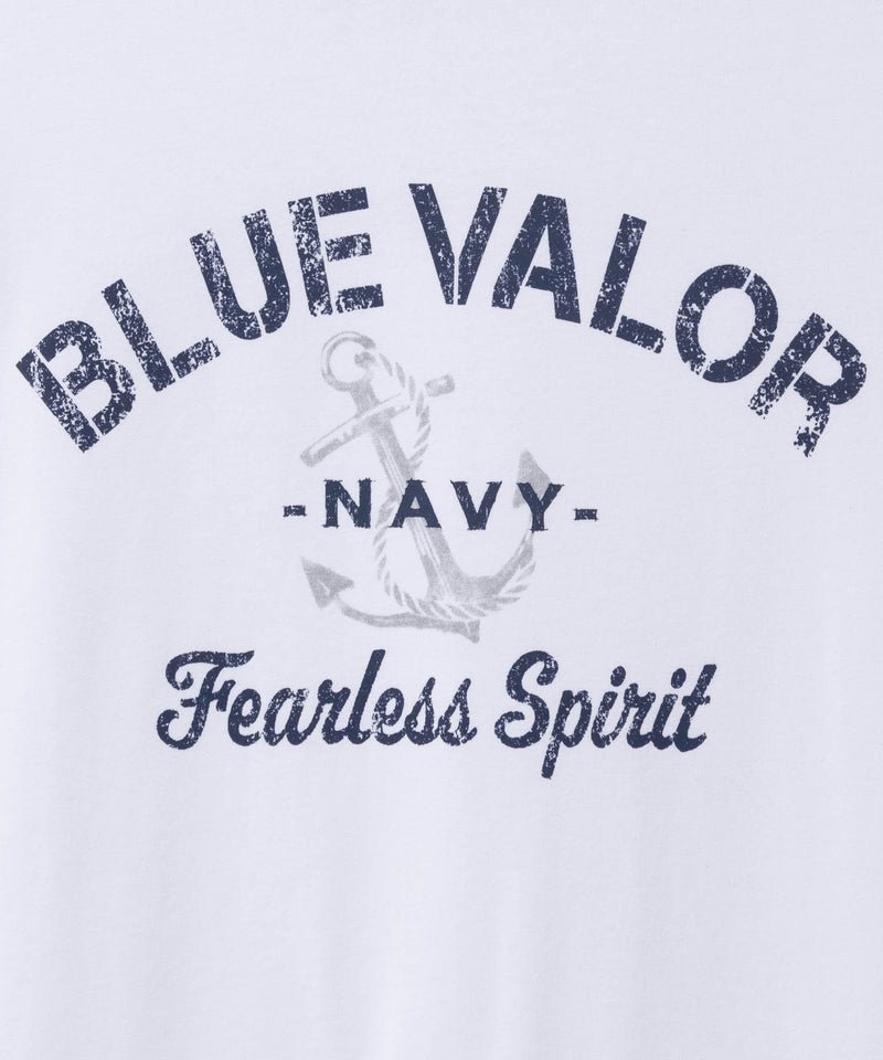 T-GRAPHICS ミリタリーロゴプリント長袖Tシャツ メンズ商品画像-8