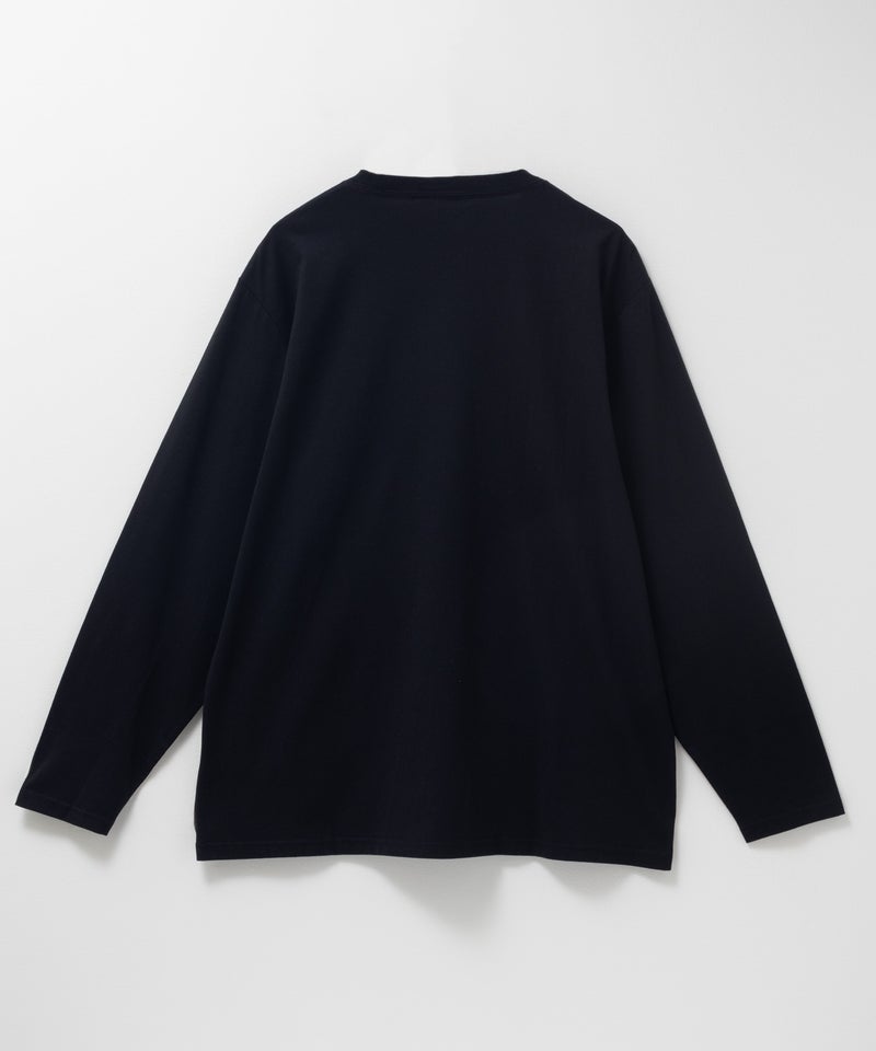 T-GRAPHICS ミリタリーロゴプリント長袖Tシャツ メンズ商品画像-10