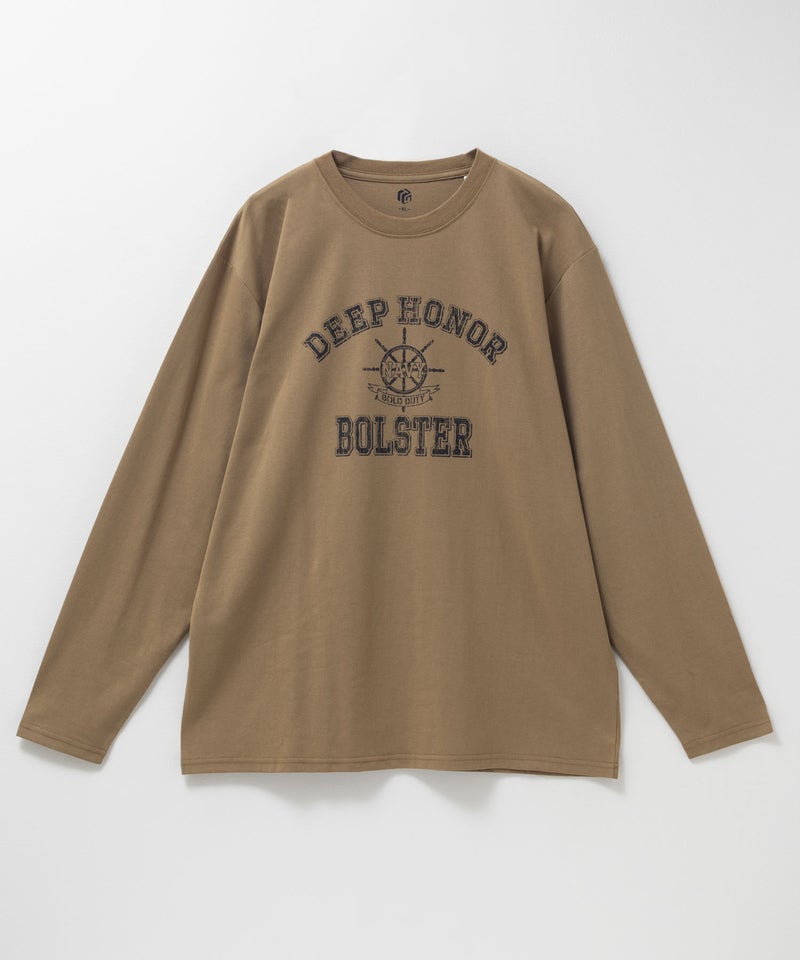 T-GRAPHICS ミリタリーロゴプリント長袖Tシャツ メンズ商品画像-12