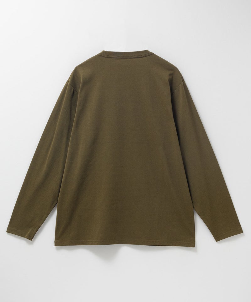 T-GRAPHICS ミリタリーロゴプリント長袖Tシャツ メンズ商品画像-16