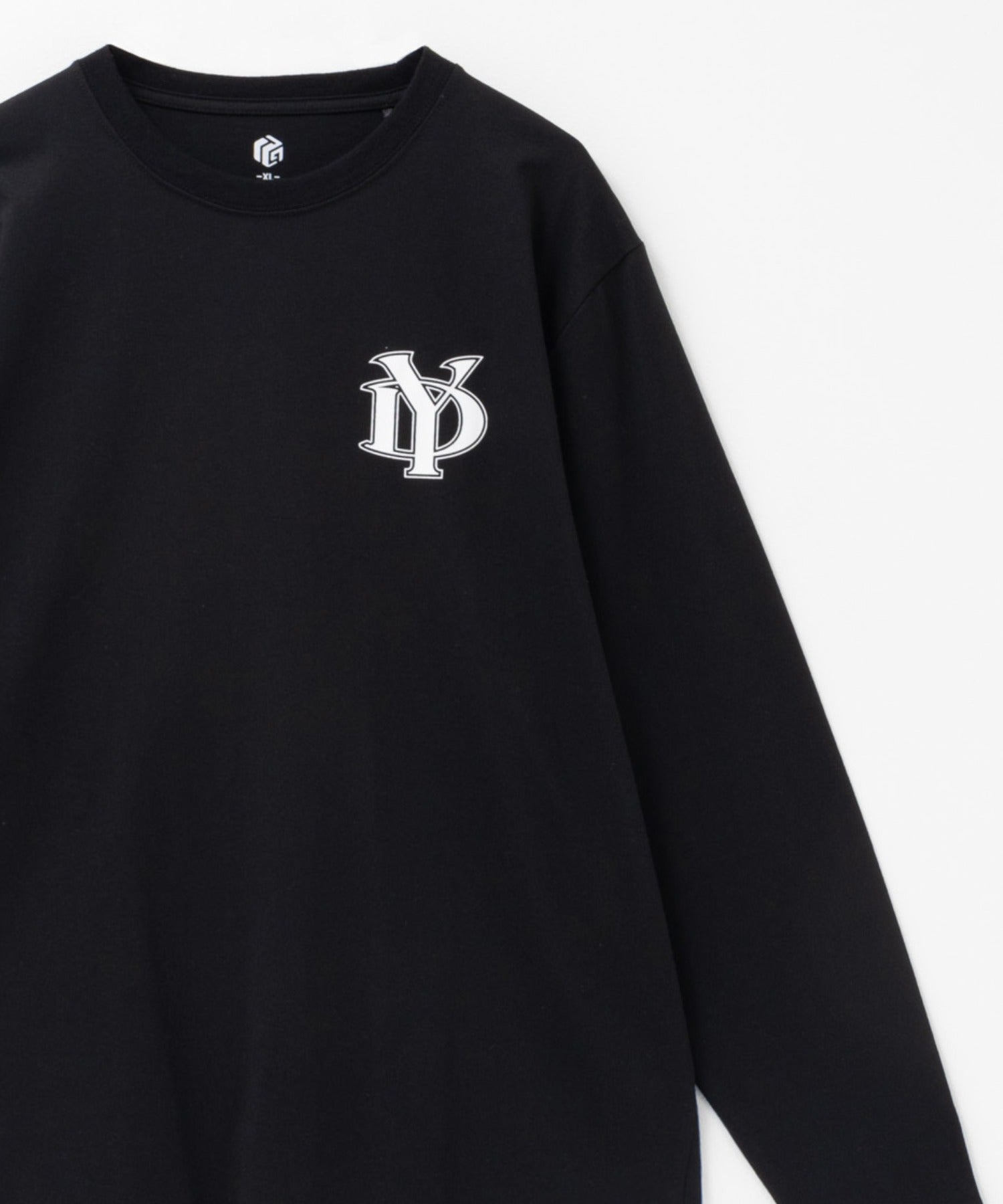 MACHATTホワイト グラフィックプリント 長袖Tシャツ T-GRAPHICS チームロゴプリント長袖Tシャツ メンズ