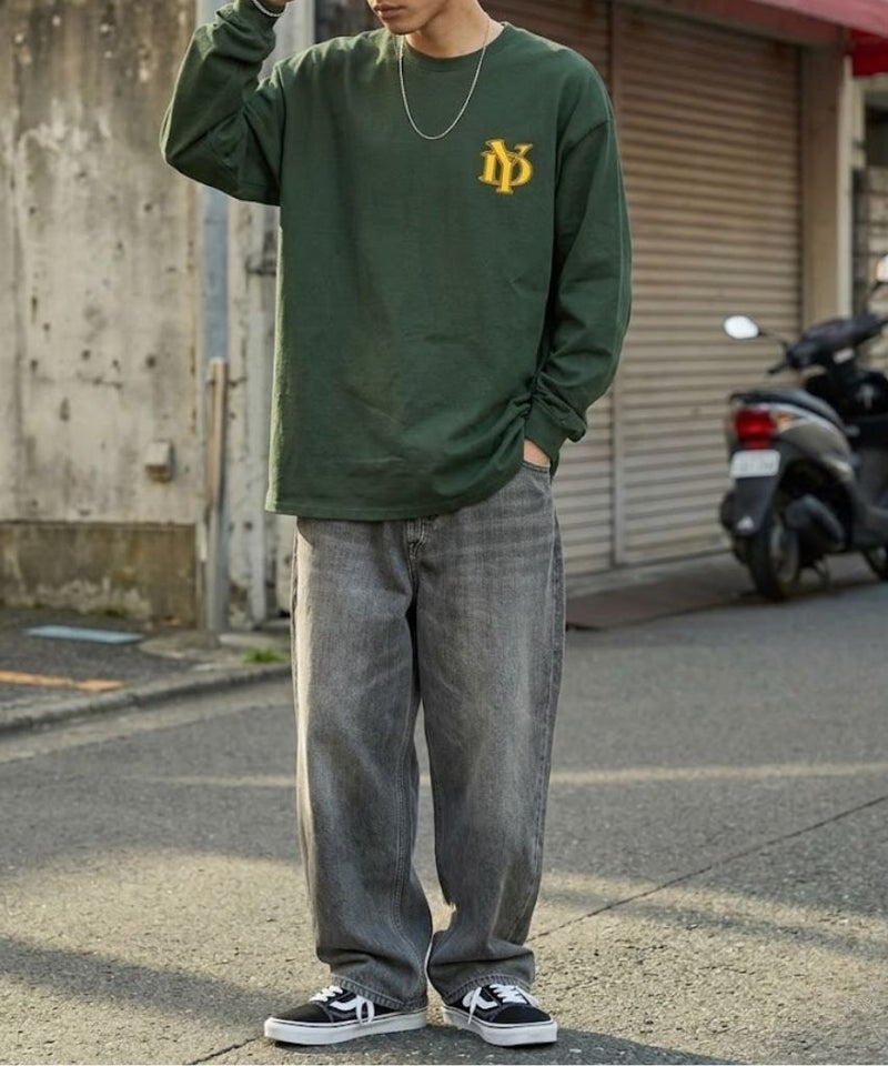 T-GRAPHICS チームロゴプリント長袖Tシャツ メンズ商品画像-4