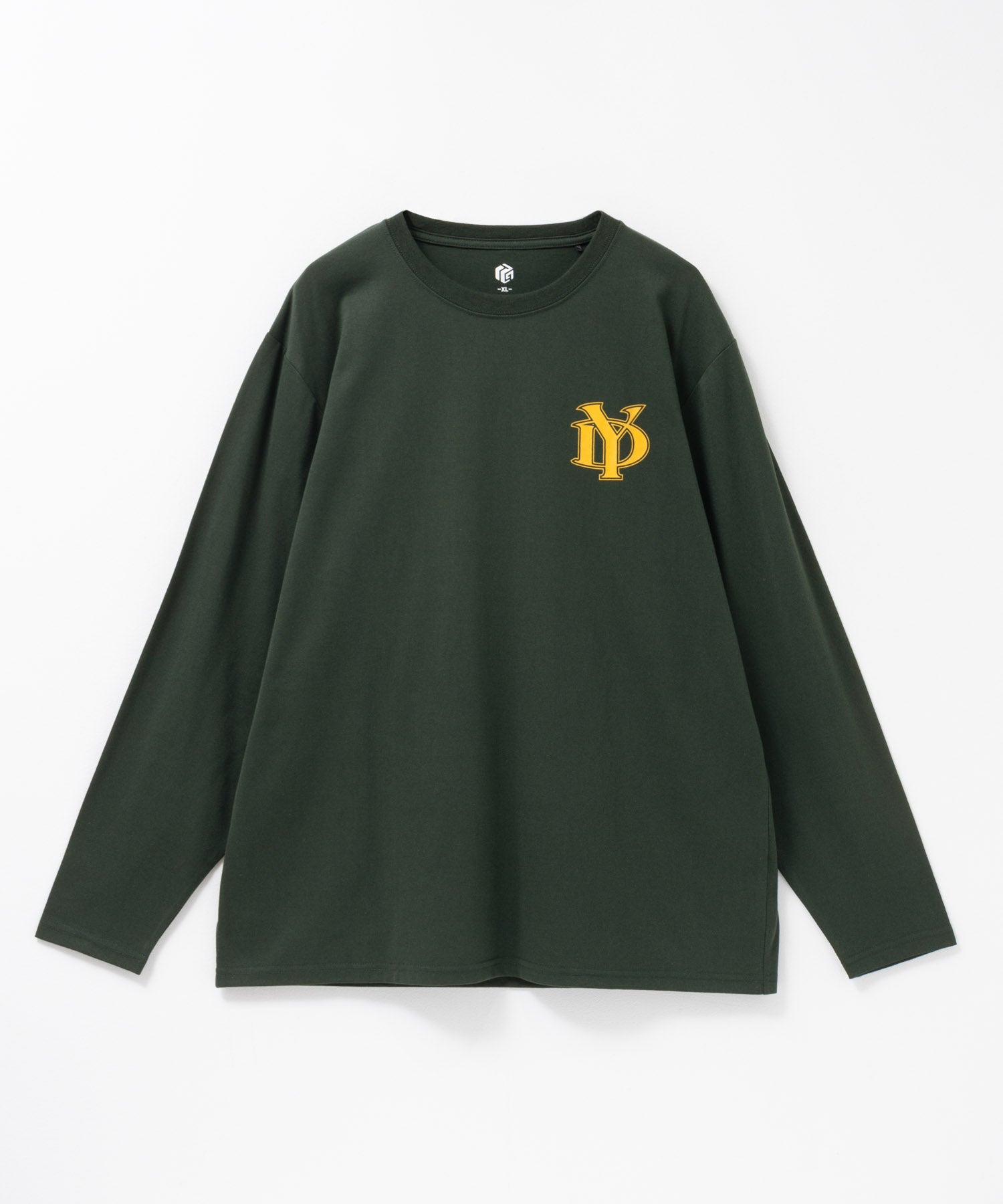 T-GRAPHICS チームロゴプリント長袖Tシャツ メンズ