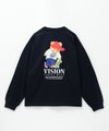 VISION STREET WEAR ベアーロゴプリント長袖Tシャツ メンズ商品サムネイル-3